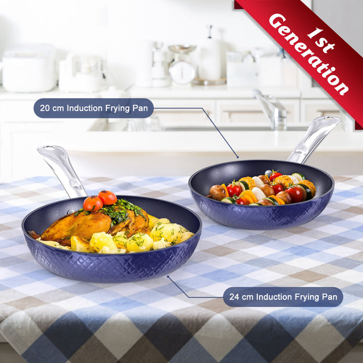 3-Piece Non-Stick Frying Pan Set - Homelistsplus