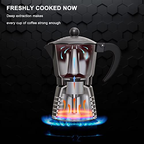 Italian Moka Pot Gift Set – 6 Cups- Homelistsplus