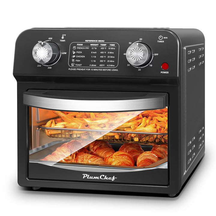 12-Liter Air Fryer with Dual Knob Control - Homelistsplus 