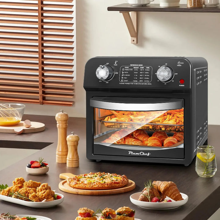 12-Liter Air Fryer with Dual Knob Control - Homelistsplus 