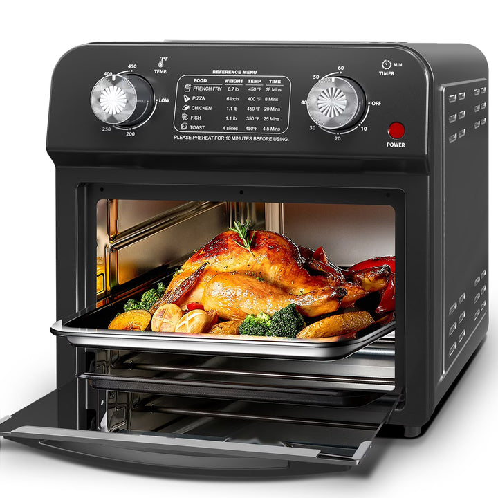 12-Liter Air Fryer with Dual Knob Control - Homelistsplus 