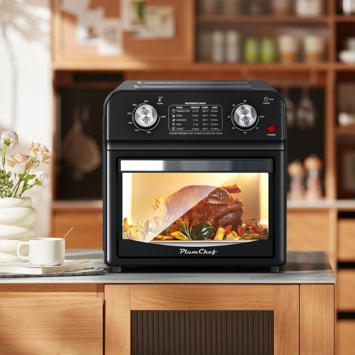 12-Liter Air Fryer with Dual Knob Control - Homelistsplus 