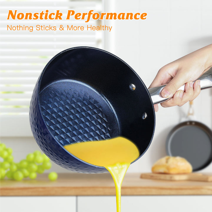 3-Piece Non-Stick Frying Pan Set - Homelistsplus