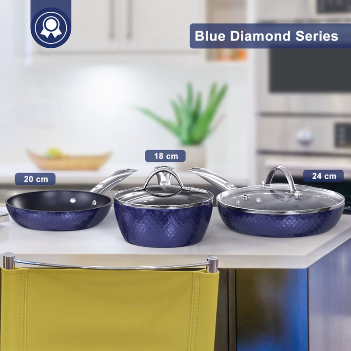 3-Piece Non-Stick Frying Pan Set - Homelistsplus