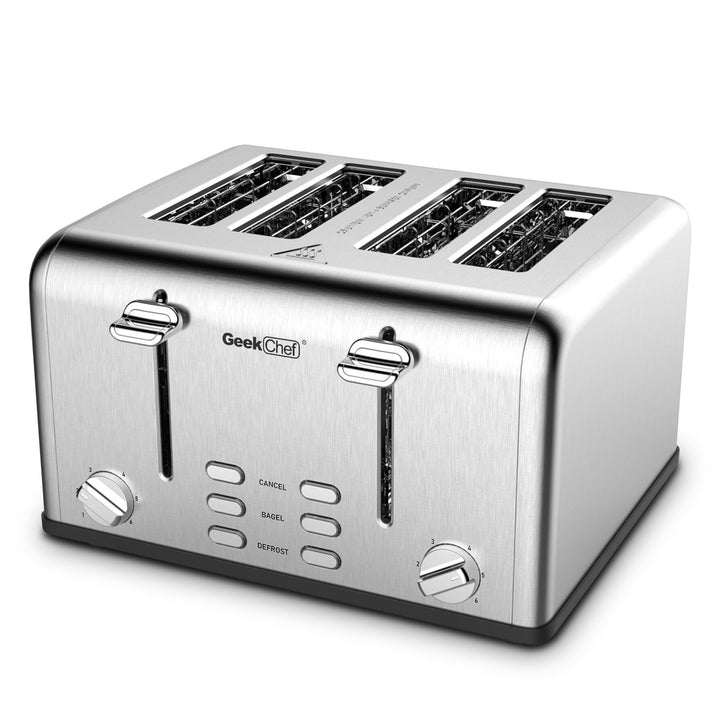 Geek Chef Toaster – 4-Slice - Homelistsplus