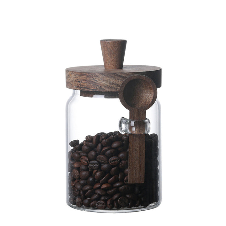 3 Pcs Glass Jars with Spoons - Homelistsplus