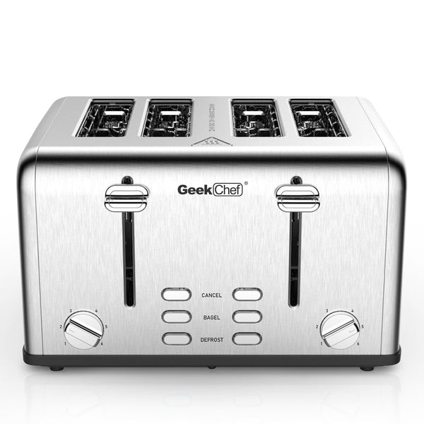 Geek Chef Toaster – 4-Slice - Homelistsplus
