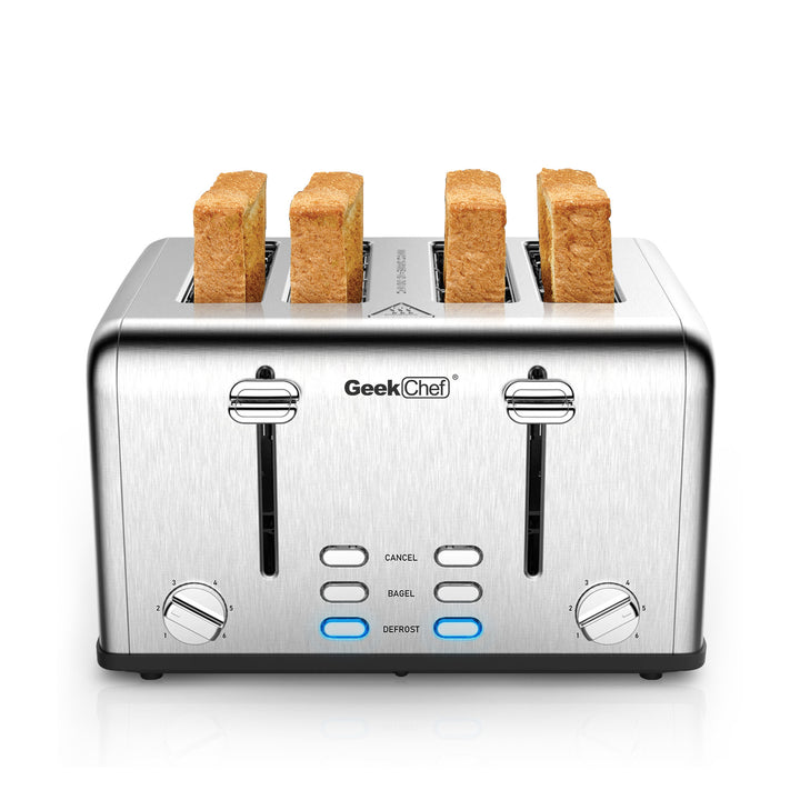 Geek Chef Toaster – 4-Slice - Homelistsplus